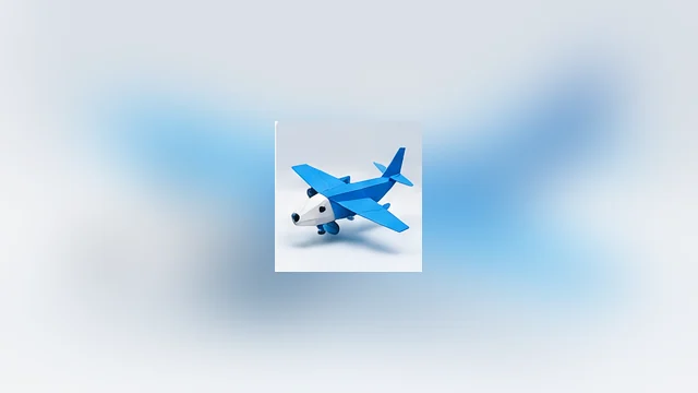 Origami Avion classique