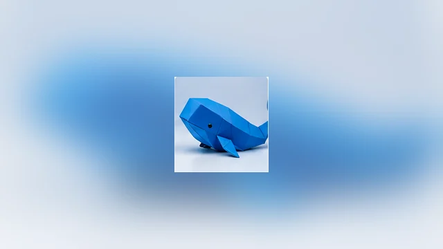 Origami Baleine