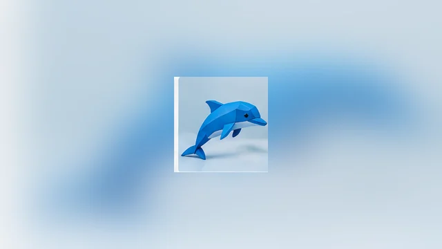 Origami Dauphin