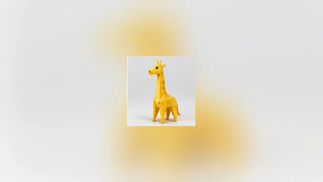 Origami Girafe