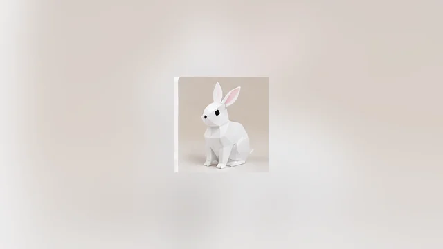 Origami Lapin