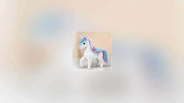 Origami Licorne