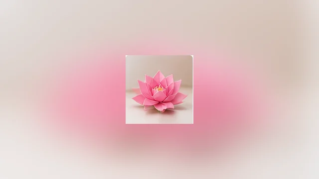 Origami Lotus