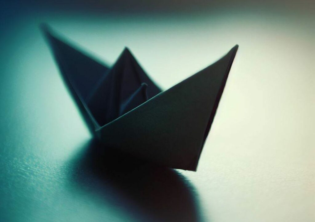 origami bateau facile