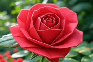 Fleur origami